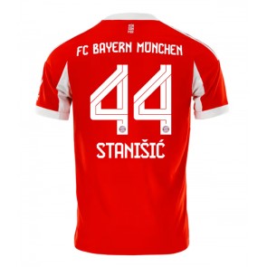 Lacne Muži Futbalové dres Bayern Munich Josip Stanisic #44 2025-26 Krátky Rukáv - Domáci